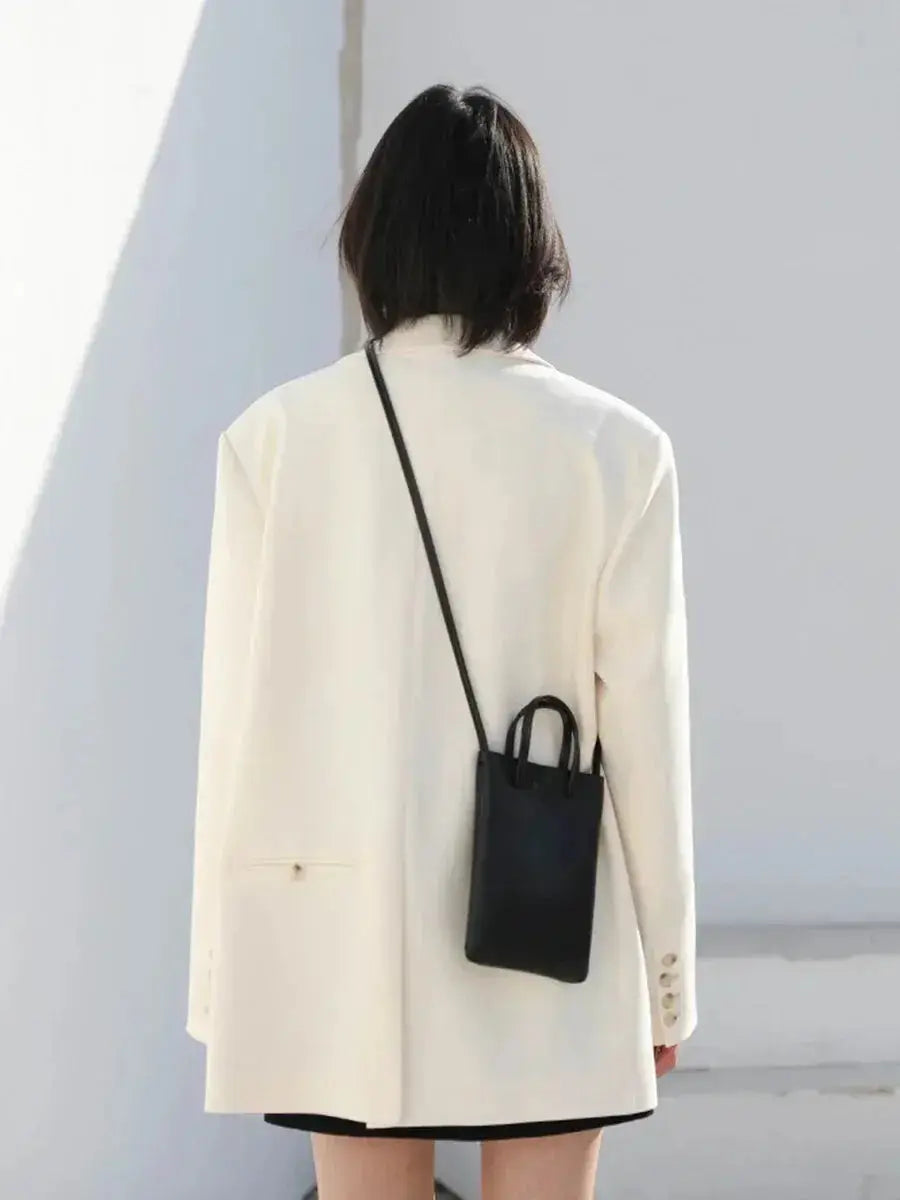 Classic Solid Long Sleeve Coat