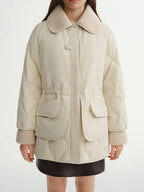 Women’s Waist-Defining Down Casual Winter Jacket
