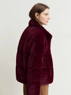 Women's Warm Minimalist Down Jacket - Thick, Loose Fit
