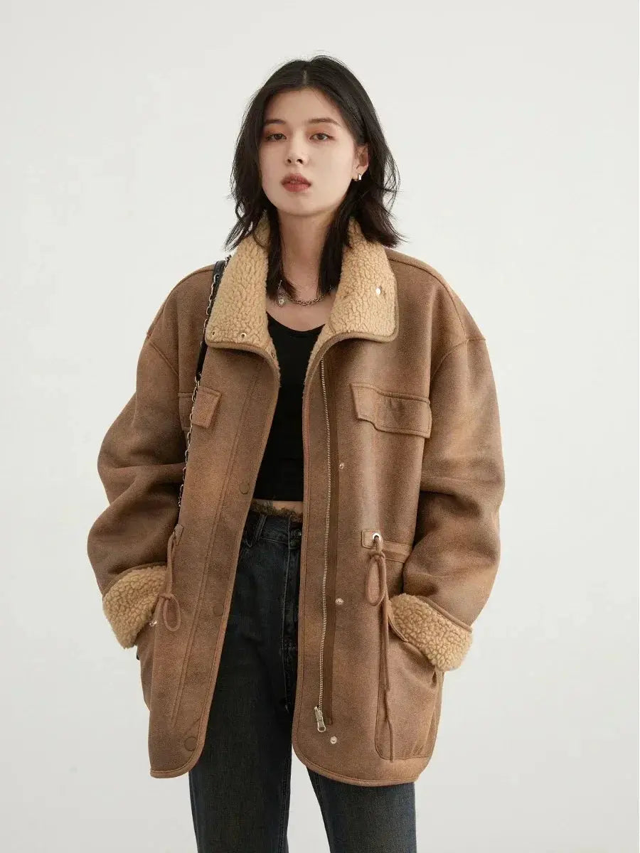 Thick, Warm, Reversible Solid Jacket