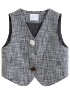 Women's Plus Size Elegant Temperament Suit | Vest & Skirt Set