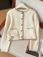 Cozy Long-Sleeve Cashmere Sweater for Women