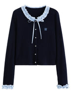 2-Piece Knit Cardigan & Strap Dress Set Spring Slim-Fit
