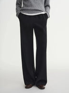 Plus Size Relaxed Wide-Leg Elastic Pants