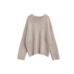 V-Neck Sweater & Mini Skirt Set 2-Piece Knit Outfit