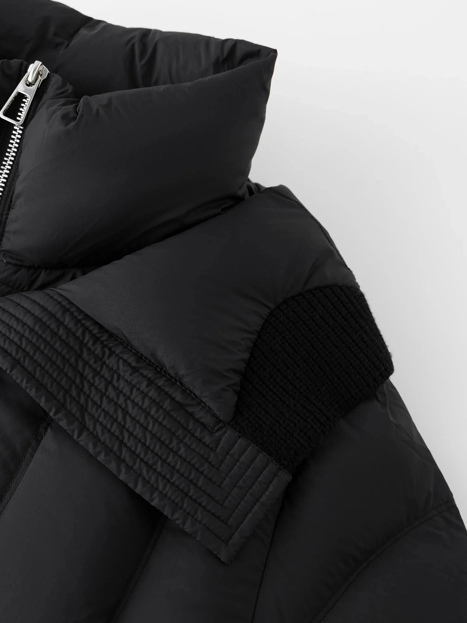 Plus Size Quilted Duck Down Jacket Warm Winter Puffer