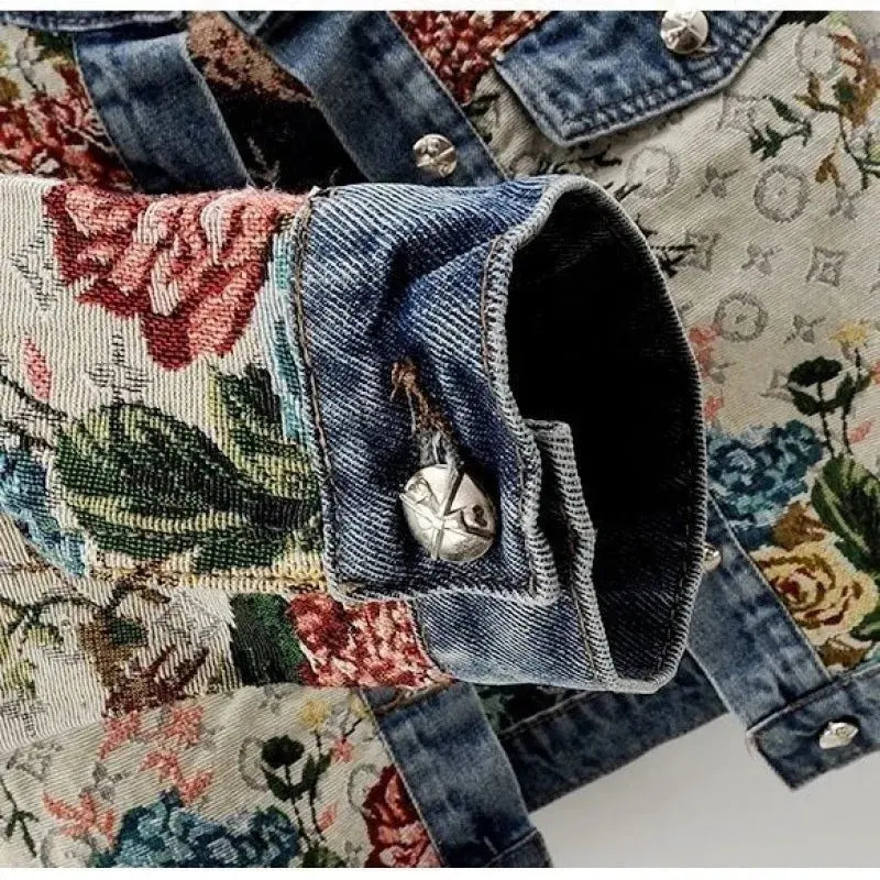 Women's Spring New Temperament Short Denim Jacket