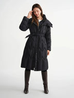 Plus Size Quilted Splicing Short Winter Jacket