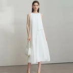 Minimalist Asymmetric Evening Dress