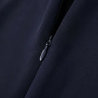 Women's Slim-Fit Round Neck Long Dress