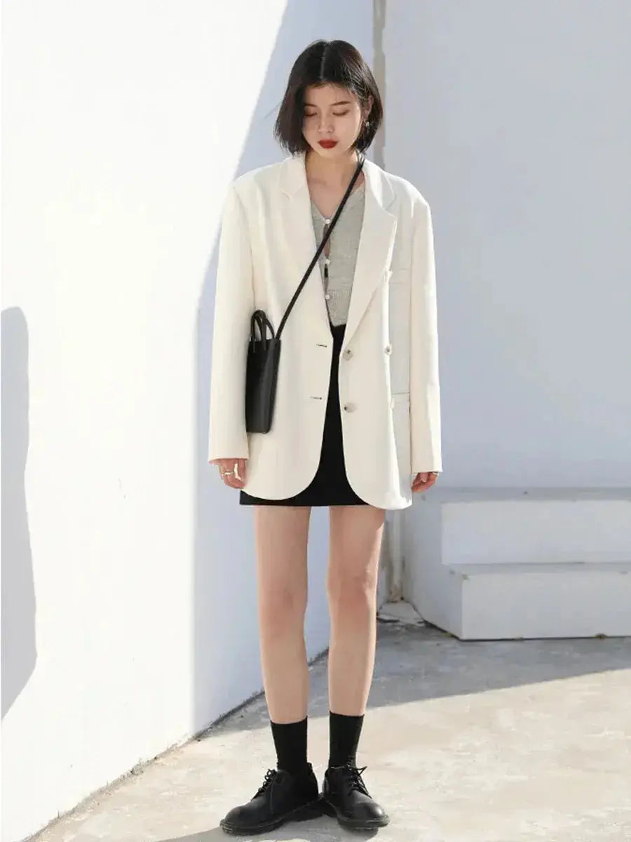 Classic Solid Long Sleeve Coat