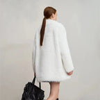 Women's Loose-Fit Turn-Down Collar Coat
