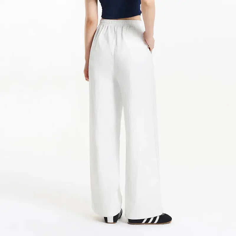 Summer Wide Leg Sporty Pants for Women