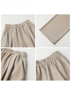 Women’s High Waisted Wide Leg Winter Pants Plush & Thick