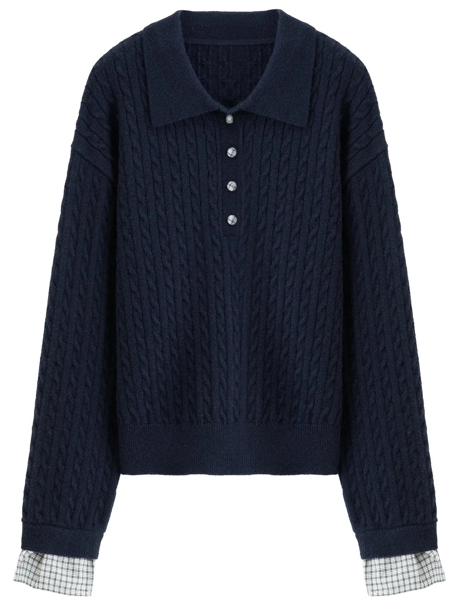 Twist Knit Cable Stitch Sweater