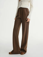 Plus Size Relaxed Wide-Leg Elastic Pants