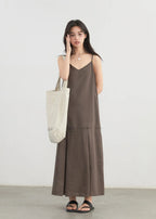 Women’s 2-Piece Striped Dress Set Casual Shirt & Camisole