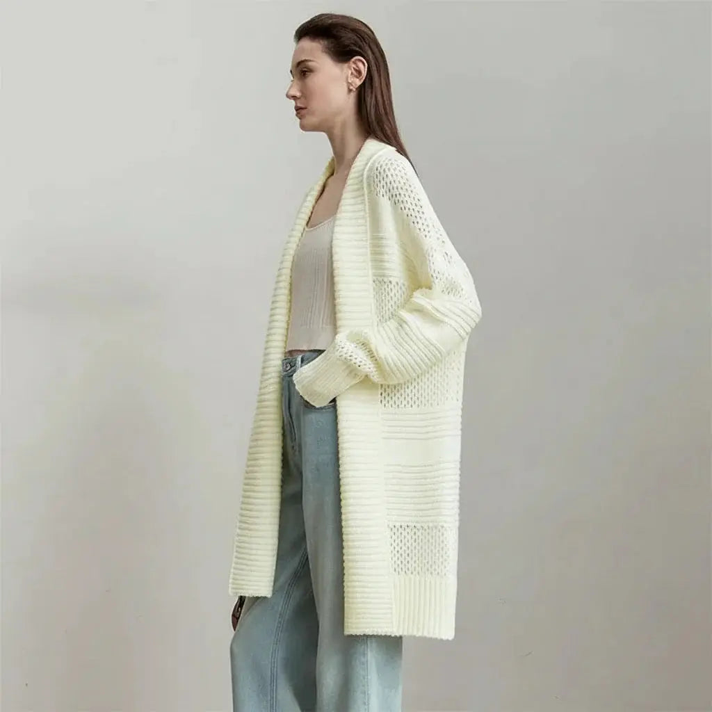 Minimalist Loose Knit Cardigan