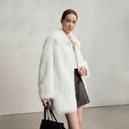 Women's Loose-Fit Turn-Down Collar Coat