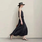 Elegant Chinese Jacquard Long Skirt