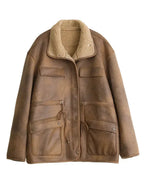 Thick, Warm, Reversible Solid Jacket