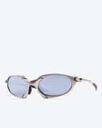 TITAN - Silver Mirrored Polarized Lenses, Satin Chrome Frame