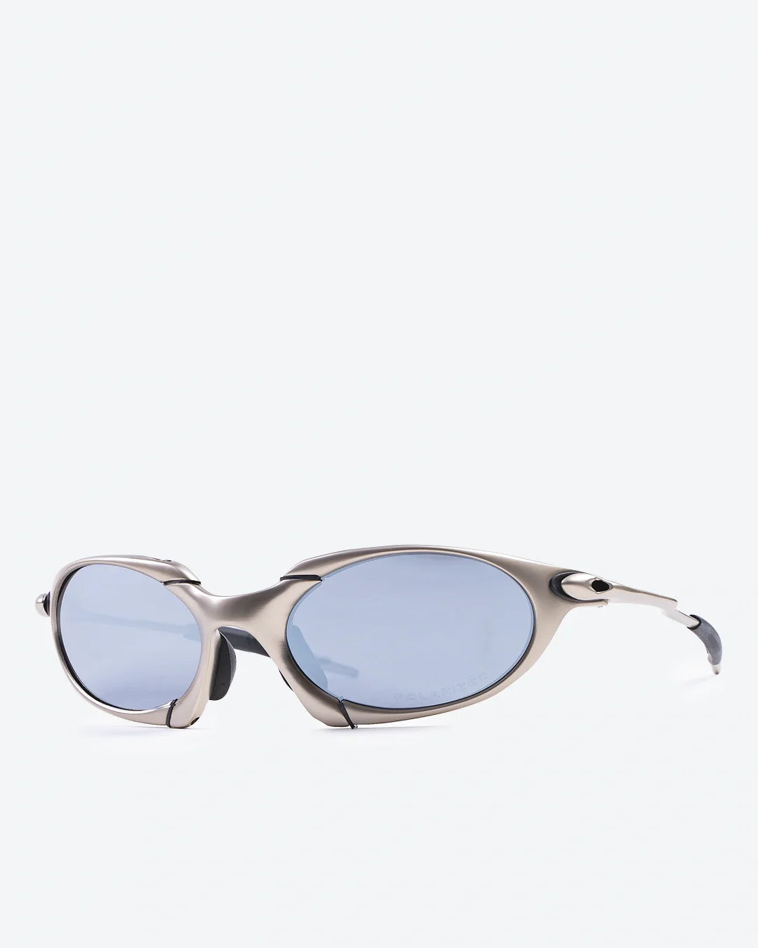 TITAN - Silver Mirrored Polarized Lenses, Satin Chrome Frame