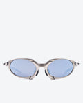 TITAN - Silver Mirrored Polarized Lenses, Satin Chrome Frame