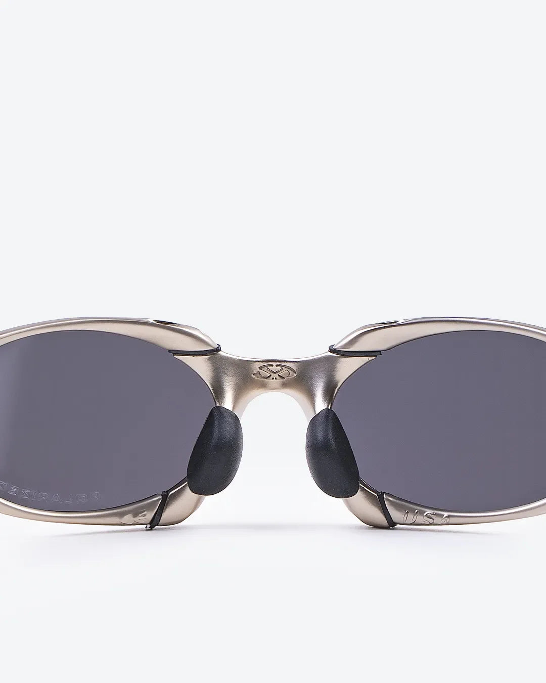 TITAN - Silver Mirrored Polarized Lenses, Satin Chrome Frame