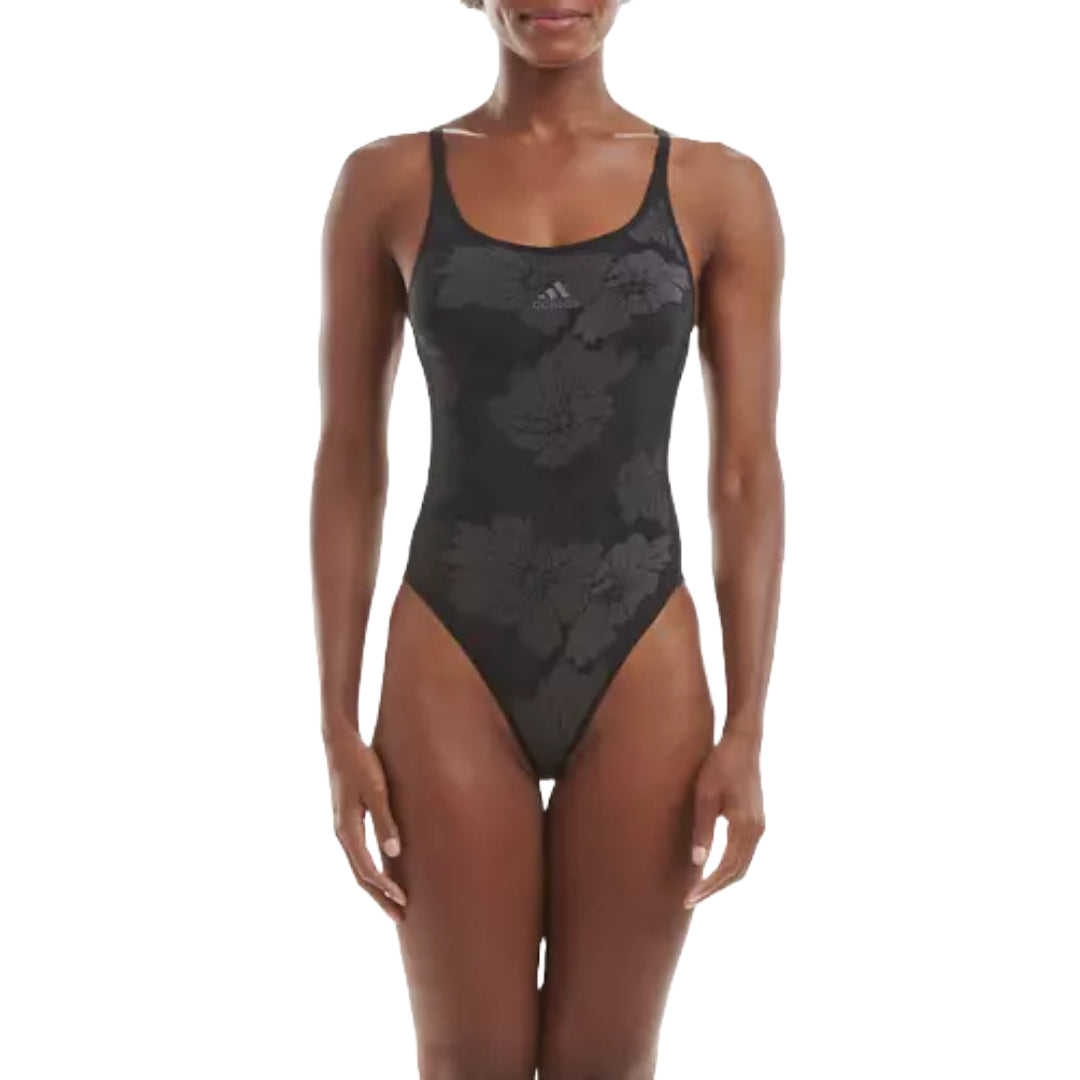 adidas 720 Degree Stretch Jacquard Bodysuit - Black / Black