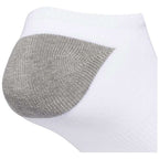 adidas Originals Men's Roller No Show Socks (3-Pair) - White/Black/Heather Grey