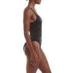 adidas 720 Degree Stretch Jacquard Bodysuit - Black / Black