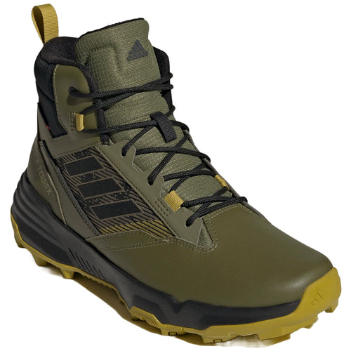 adidas 男款 TERREX Unity 皮革中帮 COLD.RDY 登山靴