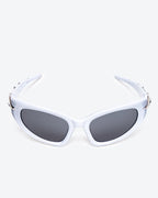 VERVE - Smoke Mirrored Lenses, White Frame
