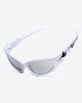 VERVE - Smoke Mirrored Lenses, White Frame