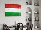 Flag of Hungary Glass Wall Art
