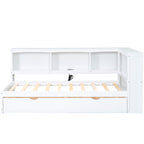 Daybed With 2 Storage Drawers, Storage Cabinets, USB Ports