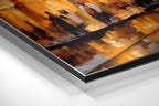 Tram Brushed Aluminum Dibond Wall Art