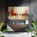 Beach Walk Brushed Aluminum Dibond Wall Art