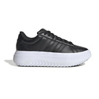 adidas Women's Grand Court Platform (Core Black / Core Black / Carbon)