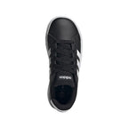 adidas Youth Grand Court 2.0 (Core Black / Cloud White / Core Black)