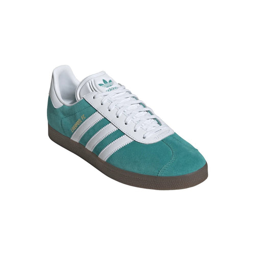 adidas 男款 Gazelle 运动鞋 - 海绿色