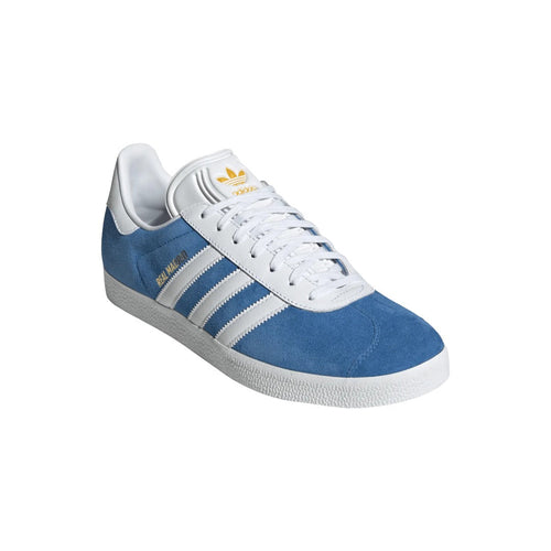 adidas 男士 Gazelle 运动鞋 - 蓝色