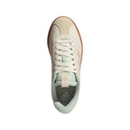 adidas Women's VL Court 3.0 Shoes - Wonder White / Powder Coral / Linen Green