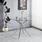 Compact Dining Table With Glass Top