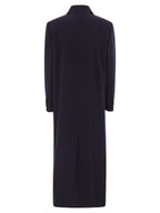 Brunello Cucinelli Women Long Wool Coat With Jewellery