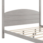 anopy Platform Bed With Headboard And Support Legs
