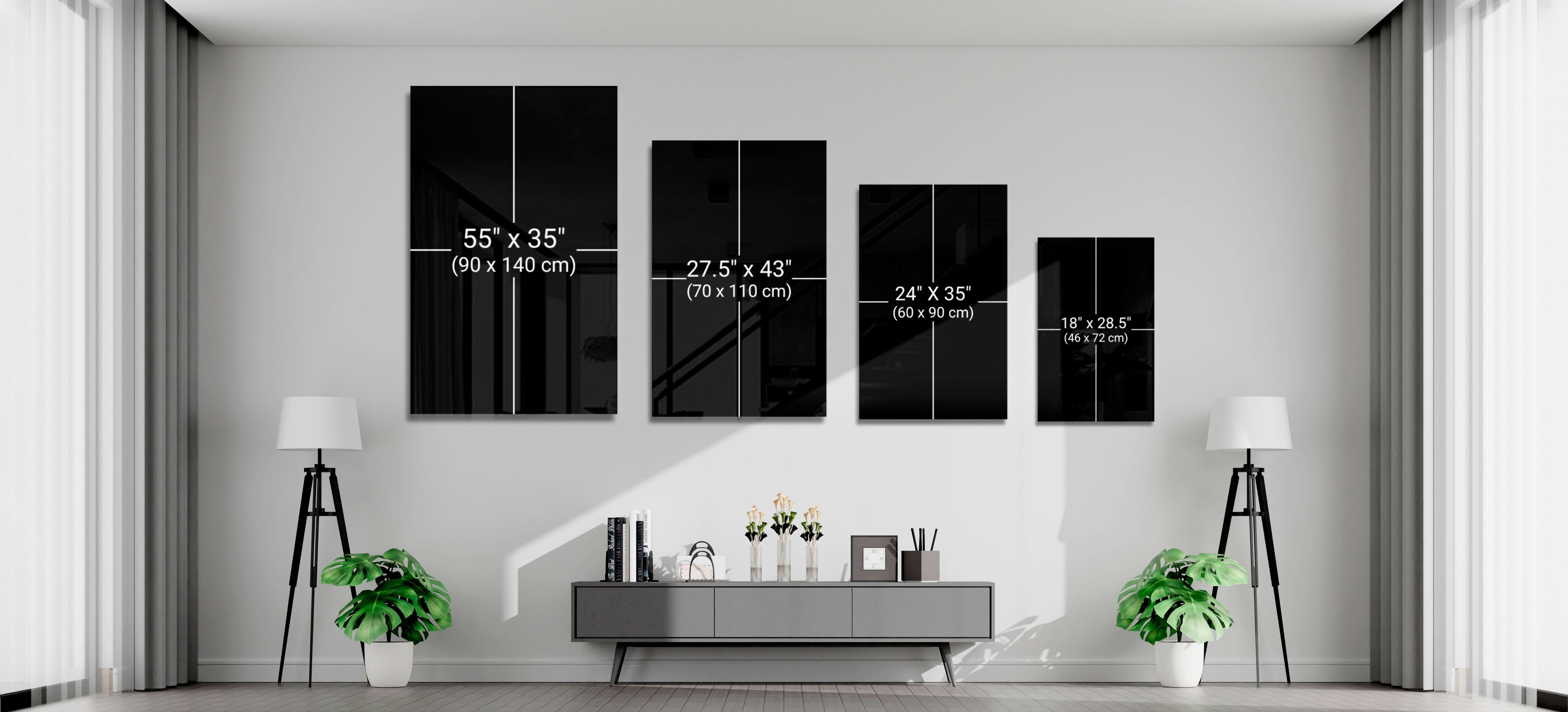 Vivid, patriotic wall art Glass Wall Art