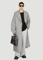 Dolce & Gabbana Men Double-Breasted Wool Coat