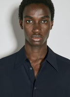 Dolce & Gabbana Men Martini Fit Stretch Charmeuse Shirt